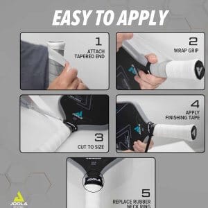 Cuốn Cán Vợt Pickleball Joola Màu Trắng