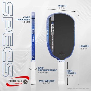 Vợt Pickleball Joola Agassi Pro V 14mm